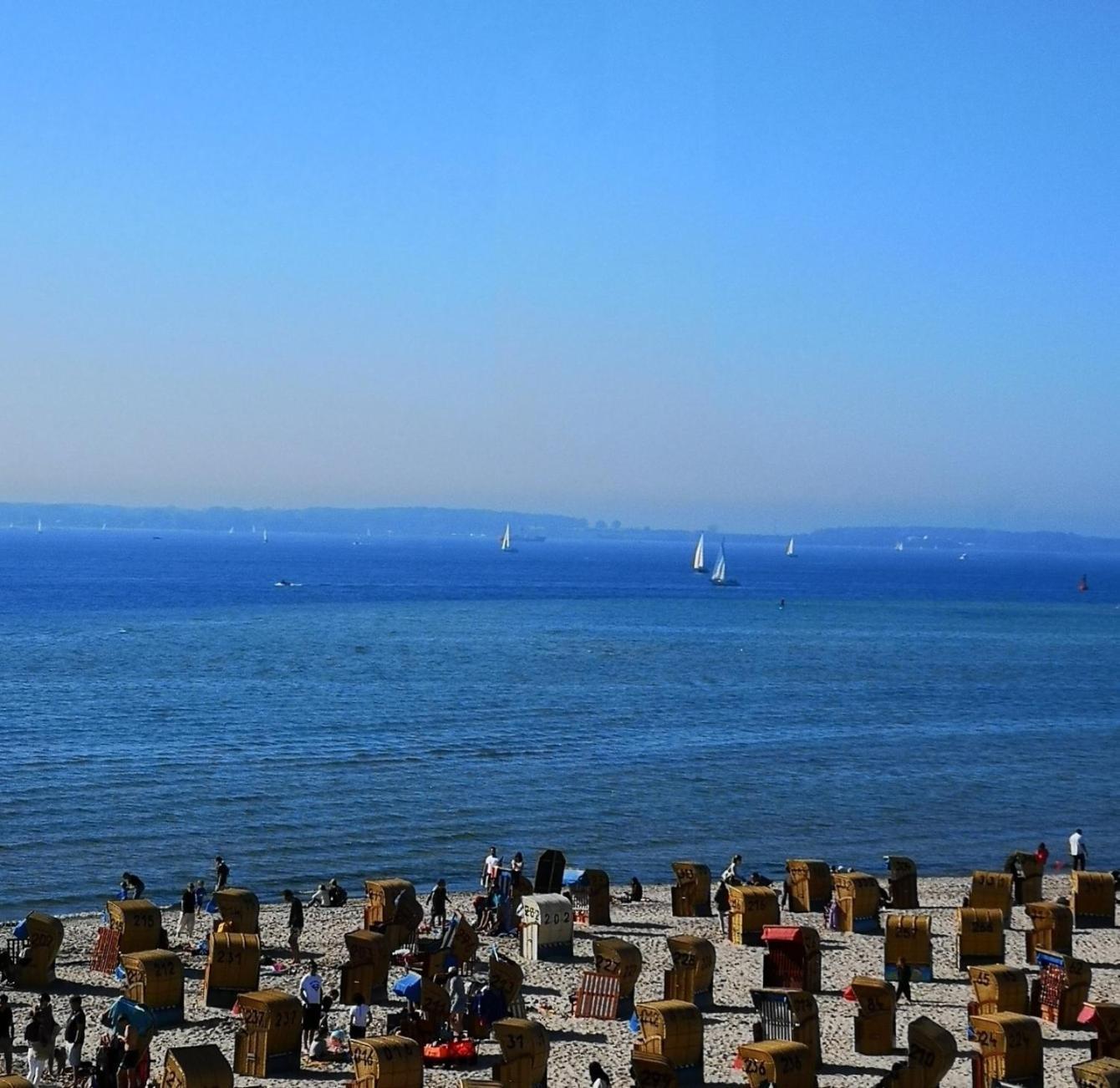 Fewo J 24 Laboe Esterno foto
